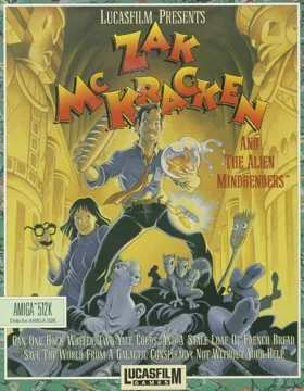 Zak McKracken and the Alien Mindbenders_Disk1 box cover front